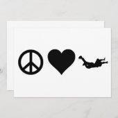 Peace Love Skydiving (Front/Back)