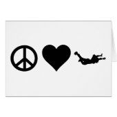 Peace Love Skydiving (Front Horizontal)