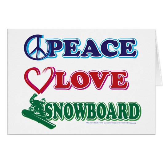 Peace-Love-Snow-Board (Front Horizontal)