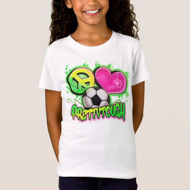 Peace Love Soccer Tee (Front)
