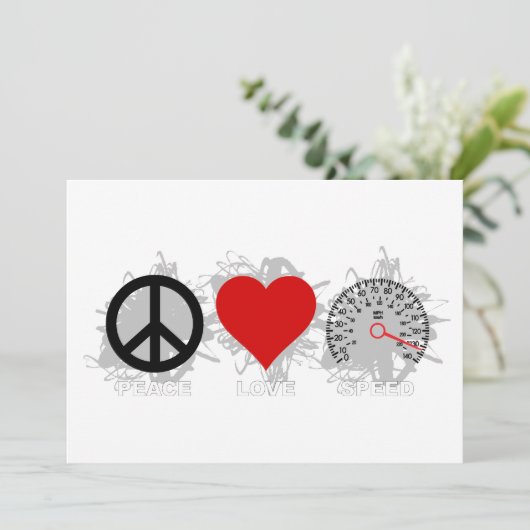 Peace Love Speed  Emblem 3 (Standing Front)