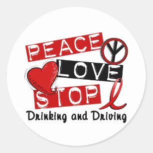 STOP DRINKING - Total - Sticker