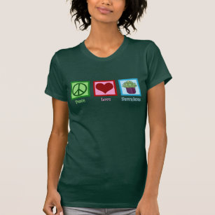 Peace Love Succulents T-Shirt