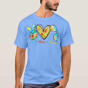 Peace Love Summer Sunglasses Cruise Beach T-Shirt