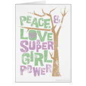 Peace & Love & Supergirl Power (Front)
