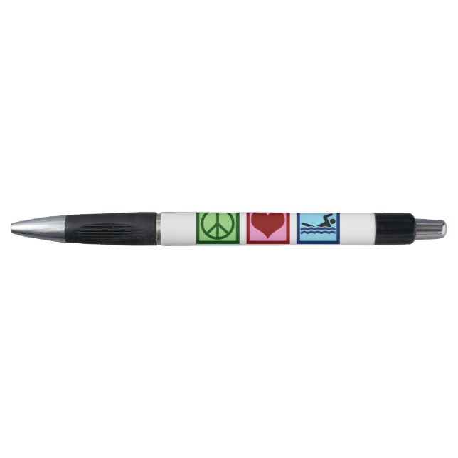 Peace Love Swimming Pen (Front)