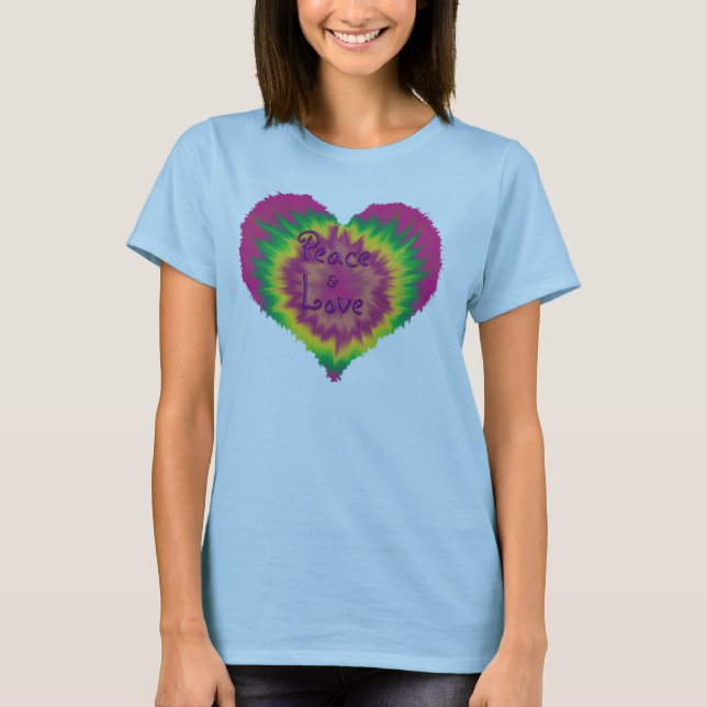 peace & love T-Shirt (Front)
