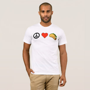 Peace, Love, Taco T-shirt