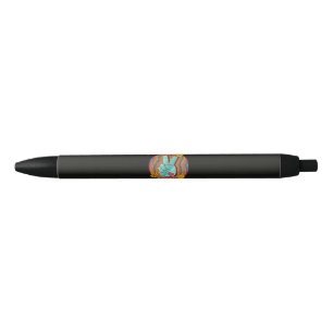 Peace Love Teach Vintage Retro 70s Hippie Pen