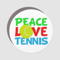 Peace Love Tennis Cute Sports