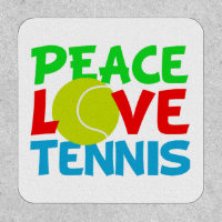 Peace Love Tennis Cute Sports