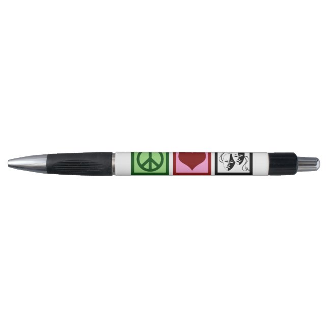 Peace Love Theatre Pen (Front)