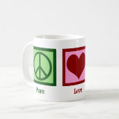 Peace Love Title Company Officer Coffee Mug (Front Left)