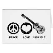 Peace Love Ukulele (Front Horizontal)
