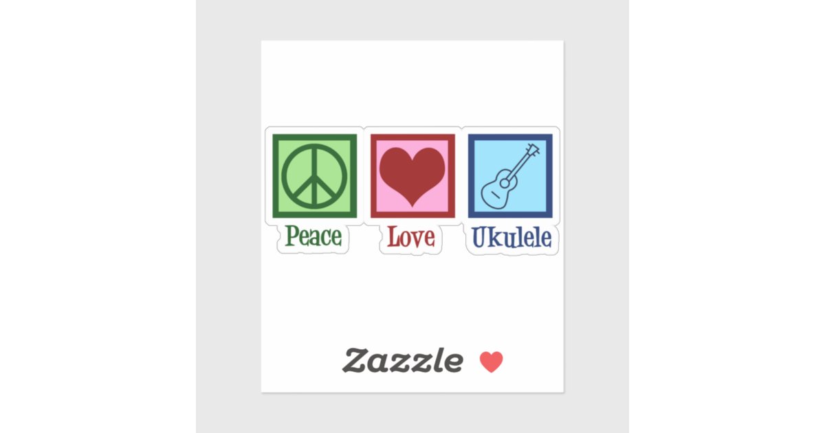 Sticker Peace Love Music Groovy Notebook Doodles Vector Set 