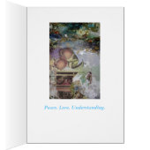 Peace Love Understanding Card (Inside (Right))