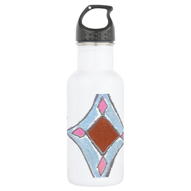 Peace Love Unity hakuna matata .png Water Bottle (Front)