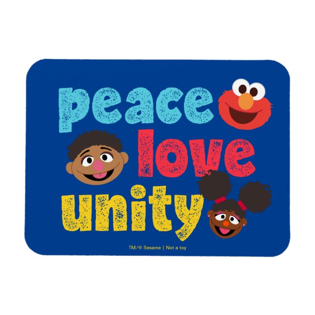 Peace Love Unity Magnet (Horizontal)