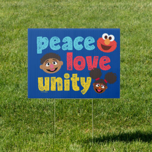 Peace Love Unity Sign