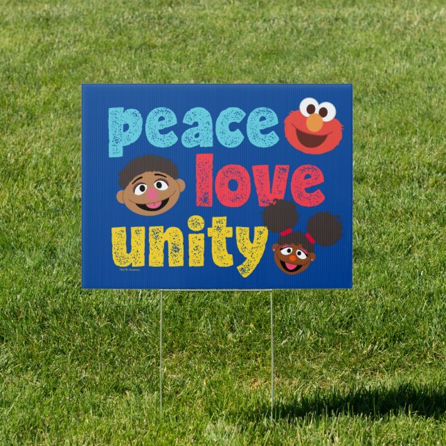 Peace Love Unity Sign (Insitu)
