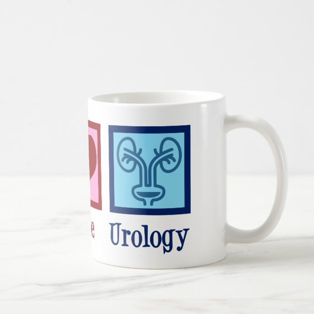 Peace Love Urology Coffee Mug (Right)
