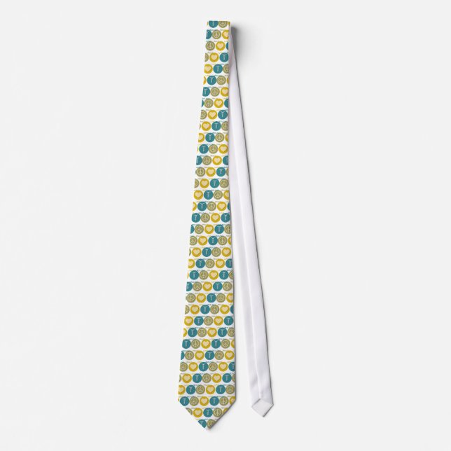 Peace Love Urology Tie (Front)