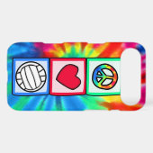 Peace, Love, Volleyball Case-Mate iPhone Case (Back (Horizontal))