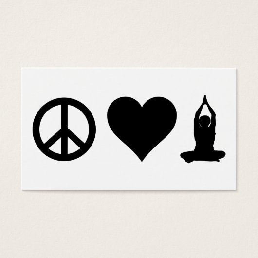 Peace Love Yoga (Front)
