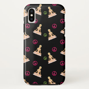 Peace Love & Yoga Cell Phone Case