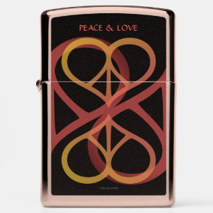 Peace & Love Zippo Lighter
