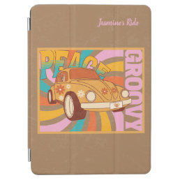 Peace Loving 60&#39;s Style Colorful  iPad Air Cover