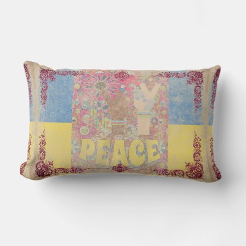 Peace Lumbar Pillow