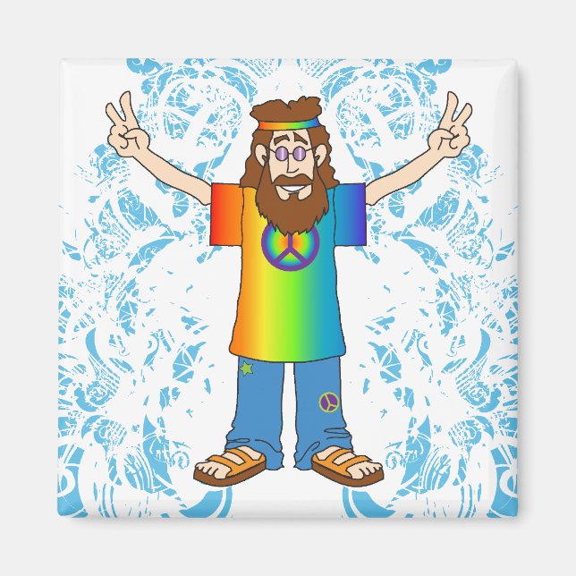 Peace Man Magnet (Front)