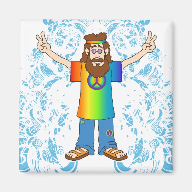 Peace Man Magnet (Front)