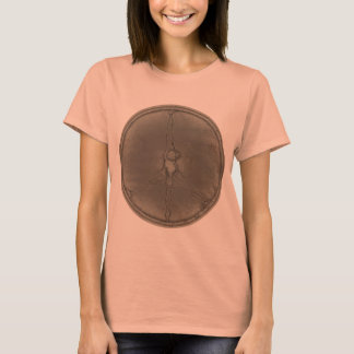 Peace Man T-shirt bronze coin circle