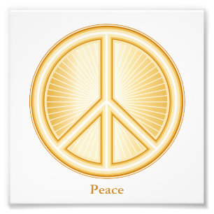 Peace Mandala Photo Print