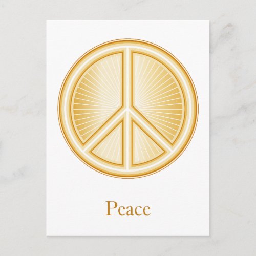 Peace Mandala Postcard