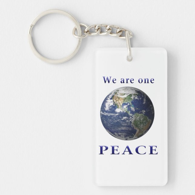 PEACE merchandise Keychain (Front)
