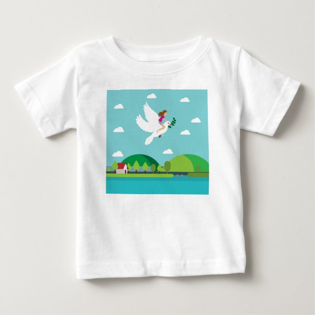 Peace Mission Baby T-Shirt (Front)