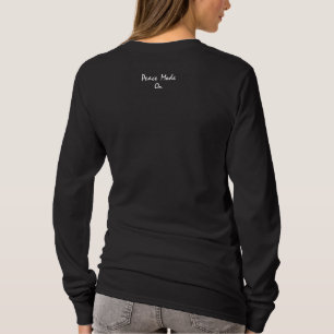 Peace Mode On Embroidered Long Sleeve T-Shirt