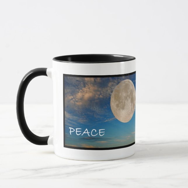 Peace Moon Mug (Left)
