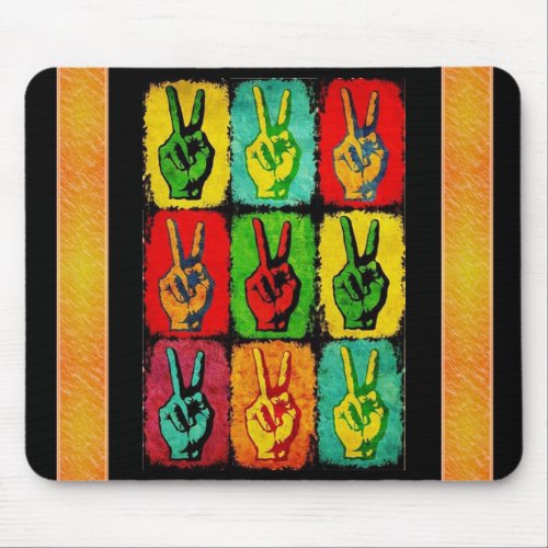 Peace Mouse Pad