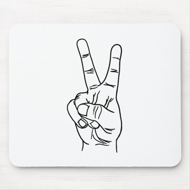 peace mouse pad (Front)