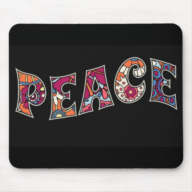 Peace Mouse Pad (Front)
