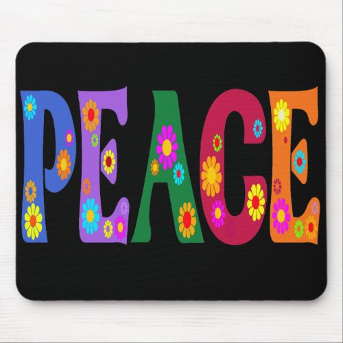 PEACE MOUSE PAD