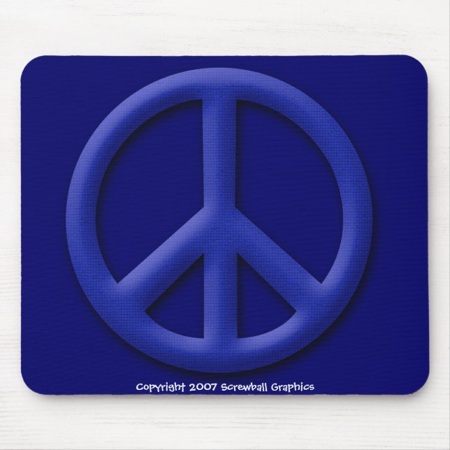 Peace Mousepad (Front)