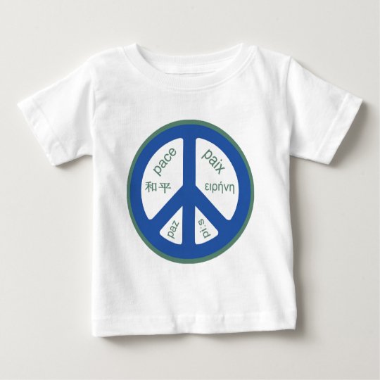 Peace Multilingual Baby T-Shirt