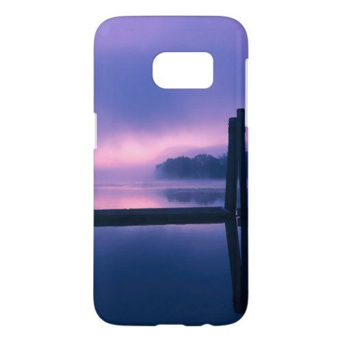 Peace N Serenity_Purple N Pink Sunrise Reflection Samsung Galaxy S7 Case