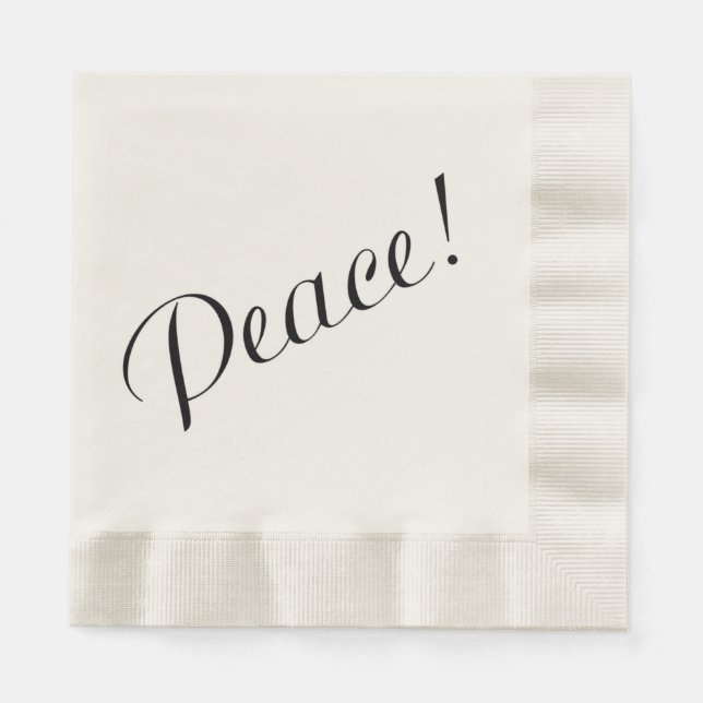 PEACE NAPKINS (Front)