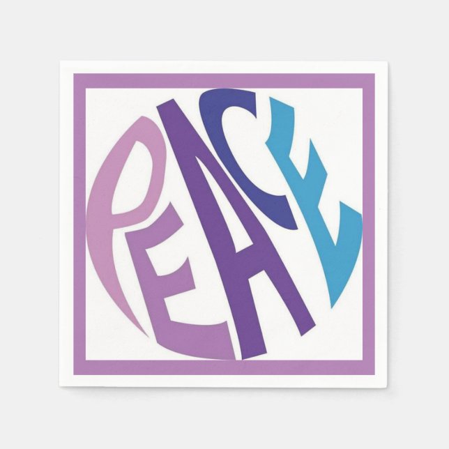 PEACE NAPKINS (Front)